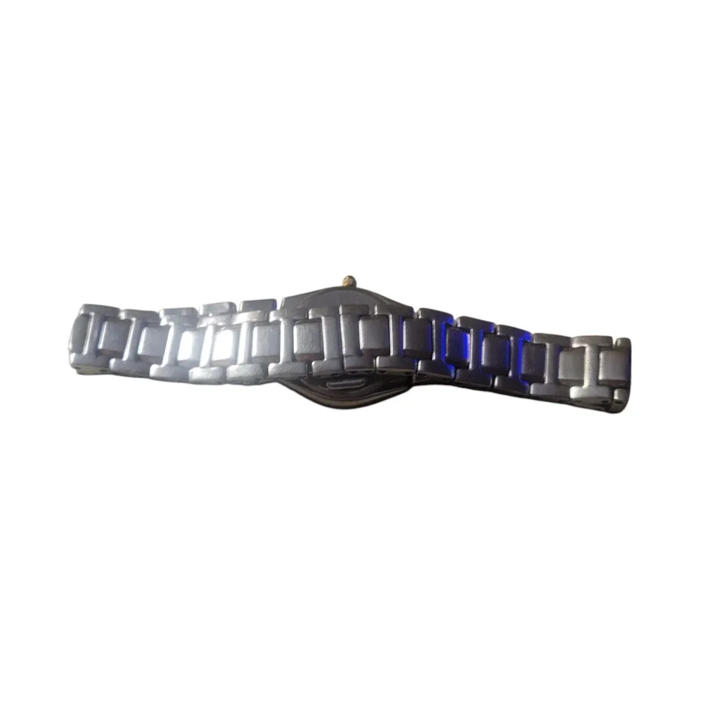 Seiko Ladies Seiko Dress Watch Black Dial Stones‎ around Bezel Elegant Classy